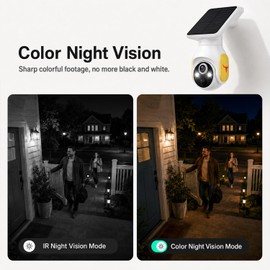 LinkSear 4G LTE Cellular Solar Security Camera Wireless Outdoor