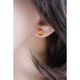 Miniblings Sushi Stud Earrings Handmade Japan Fish Asia Shrimp Maki Gunkan B - Handmade Fashion Jewellery I Earrings Stud Earrings, Polymer Clay