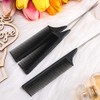 Paquete de 3 peines de carbón negro con punta de