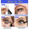 Magnetic Eyelashes with Eyeliner, ValueBargain 5 Pair Magnet Reusable Lashes