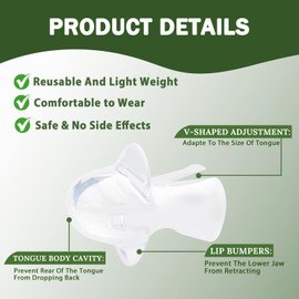 Anti-Snoring Devices, Reusable Snore Devices Stopper, Effective Snoring Solution for Men and Women - Z40