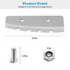 RO6G 28340 Ice Auger Blades Replacement Eskimo Hand Auger Blades,