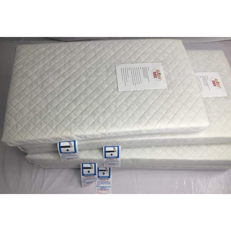Baby Rex My Babiie Travel Cot Mattress Quilted Breathable- UK
