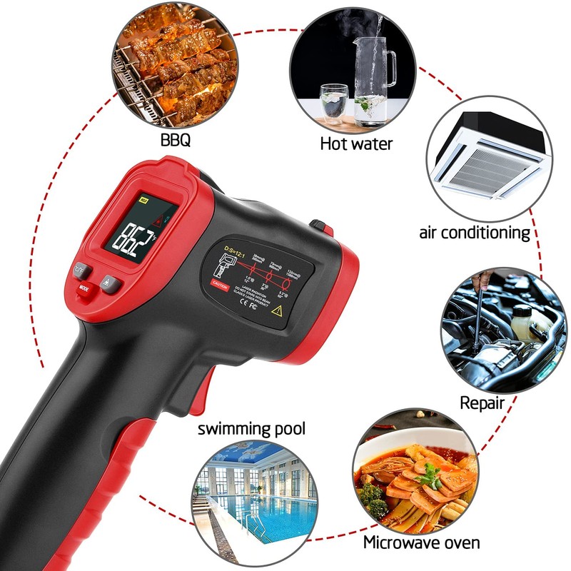 Infrared Thermometer (Not for People), Hand Thermometer Kitchen Temperature Meter