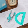 Mr. Pen - Juego de compás y transportador, compás matemático