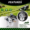 Rebuiman AM122614 Carburetor with Gaskets Fit for John Deere LX178