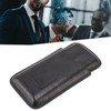 Leather Cigar Case Portable 3 Finger Cigar Humidor Carrying Case