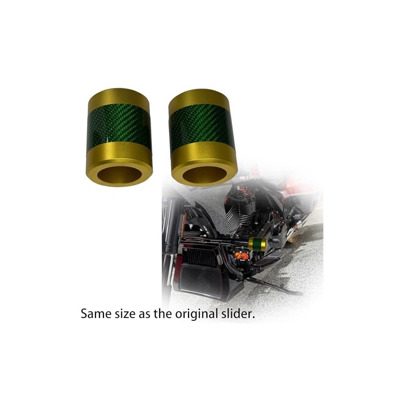 Trybee Motorcycle Crash Bar Guard CNC Slider Engine Guard Collision