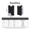 Saaifuu 12 Pack Reversible Numbered Pinnies, Double Sided Scrimmage Vest,Team