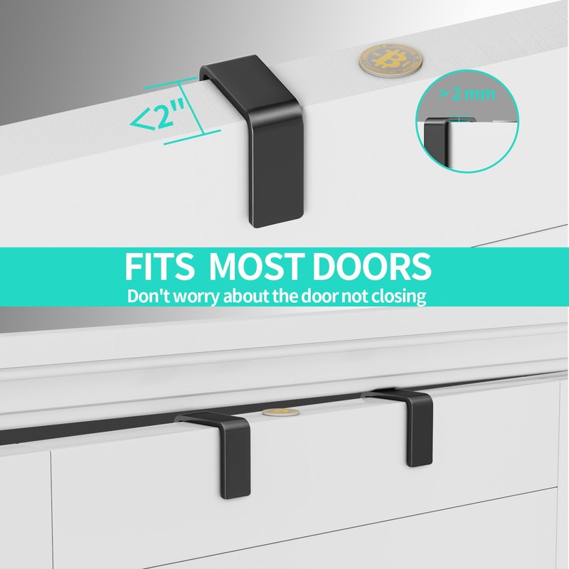 HapiRm Over Door Organizer Storage - Separable Door Organizer Hanging