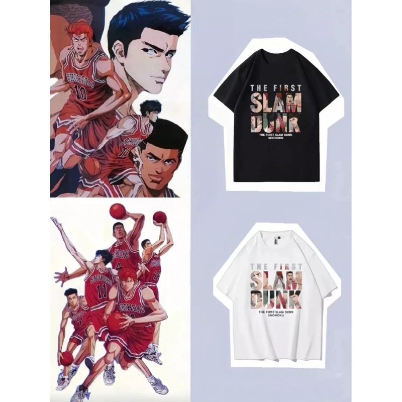 D.S Conjunto Casual De Camisetas De Anime Para Hombre