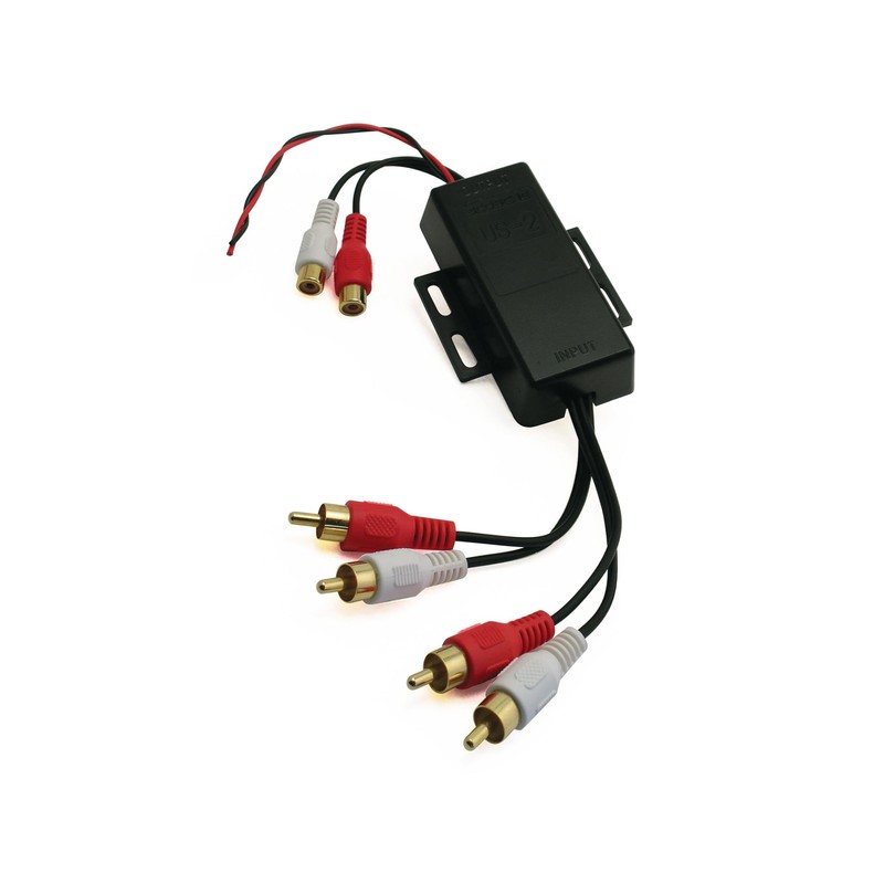 Scosche US2B 12 Volt Universal 2-Way RCA Switch Box -
