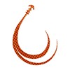 Shimano ED-R07Y 001 Tairaba Necktie, Engetsu, Single Curly, L