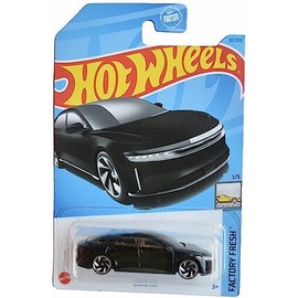 Hot Wheels Lucid Air, Factory Fresh 15 [Black] 97250
