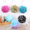 6 Pack 75g/Pc Large Loofahs Shower Sponge, Mesh Pouf Bath