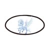 Truly Teague Patch of Cartoon White Winged Pegasus
