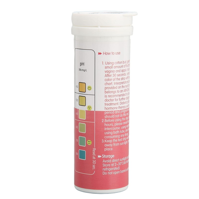 Bacterial Vaginosis Test for Women, 100PCS Vaginal Test Strips Bv
