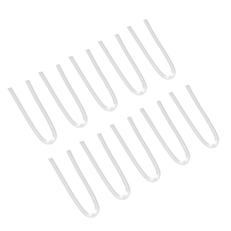 10PCS BTE Preformed Sound Tube Silicone Replacement Accessory Sound Aid