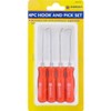 4Pc Pick and Hook Tool Set Mini Hook Scraping Tool
