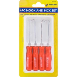 4Pc Pick and Hook Tool Set Mini Hook Scraping Tool