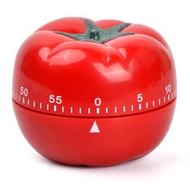 Tomato Kitchen Timer, Pomodoro Timer, Kitchen Clock Timer 60 Minute Timing Countdown for Learning/Playing/Cooking, Digital Timer for Kitchen Cooking Baking