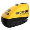 Oxford Security Screamer 7 Alarm Disc Lock Yellow/Black LK290 with