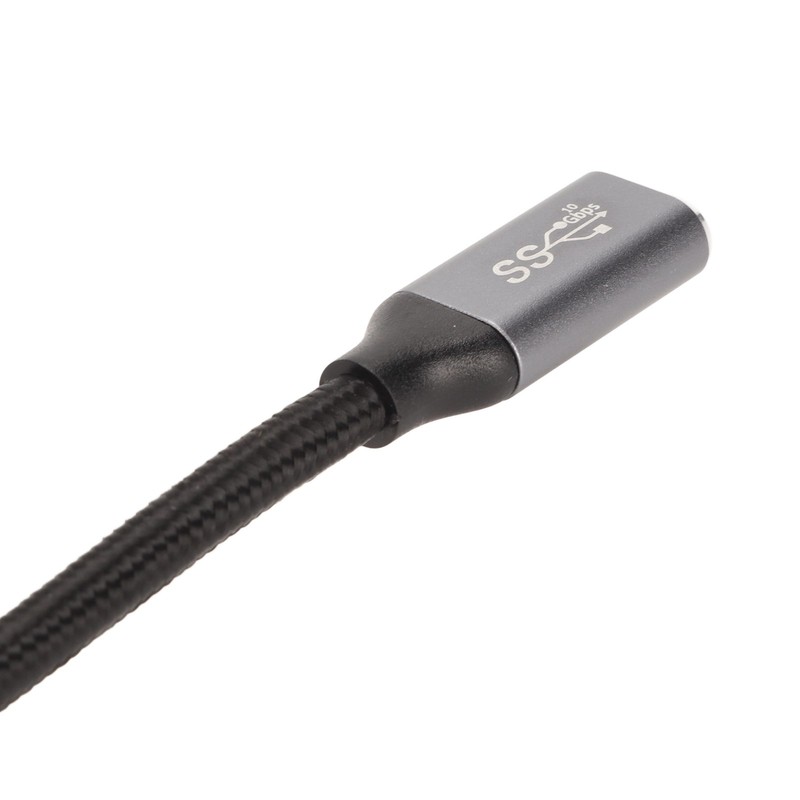 USB C 3.1 Male to Female Cable PD100W Fast Charging