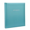 Arpan 5x7'' Slip in Memo Bookbound Photo Album for 120 Photos - Pastel Blue