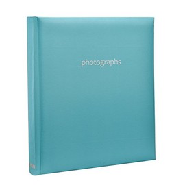 Arpan 5x7'' Slip in Memo Bookbound Photo Album for 120 Photos - Pastel Blue