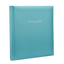 Arpan 5x7'' Slip in Memo Bookbound Photo Album for 120 Photos - Pastel Blue