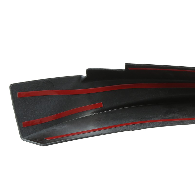 2 Pcs Front Bumper Diffuser Glossy Black Left Right Lip