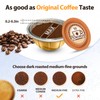 AANQQ Reusable Lids for Nespresso Pods Vertuo, 6pcs Food Grade