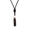 VIE VIE Pencil Pendant, 25-30mm (Black Agate)