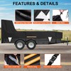 6 x 10 Windproof Utility Trailer Cover, 600D Waterproof Heavy