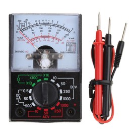 MEELYHOME MultiPurpose Analog Multimeter Handheld Digital Meter For Teacher And Students Classrooms And Labs Powermeter Voltage