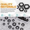 Rustark 105Pcs M6 M8 M10 M12 M14 65Mn Push On