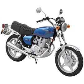 Aoshima Bunka Kyozai 1/12 The Bike Series No.15 Honda CB400T HAWK-II 1977 Plastic Model