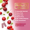 Cranberry Concentrate Extract Supplement for Women & Men + Vitamin