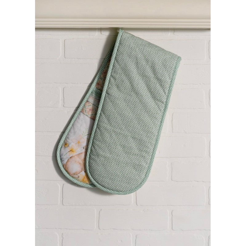Maison d' Hermine Double Oven Mitts 100% Cotton 18cm x