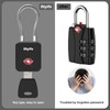 TSA Luggage Locks with Keys, [2 Packs] [4 Keys] Diyife