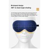 WIZBIOTECH Sleep Mask 100% Real Natural Eye Mask with Adjustable