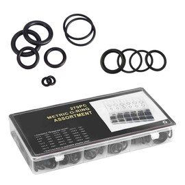 O-Ring 279 Pieces Rubber Seal 3 mm to 22 mm Sealing Rings Set Gasket Set Nitrile Rubber NBR Sealing Tool