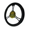 CPR NEW Black Massage w/ Square Texture Universal Steering Wheel