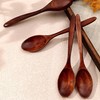 Foyscr Wooden Spoons, 6 Piece Set, for Honey, Tea, Coffee,