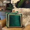 DezignicoHome Decorative Velvet Throw Pillow Covers for Sofa Couch Bed