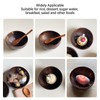 Coconut Bowl Set Leakage Proof Reusable Hand Polished Coconut Shell