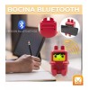 Maíz 3pzs Bocina Bluetooth Fm Recargable Luz Led Infantil Niños