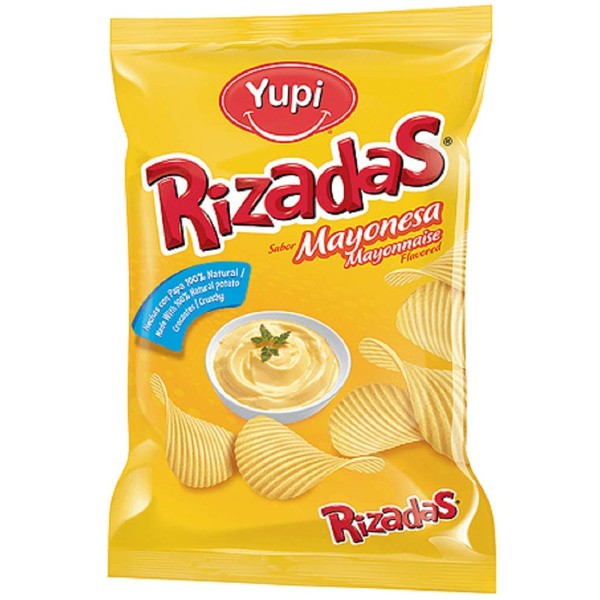 Yupi Rizadas Mayonesa (8Pack)