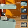 Cat Water Dispenser Automatic Circulation Flowing Water Dispenser Kitten Drinker