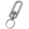 Titanium Alloy Keychain Men's Waist Belt Buckle Outdoor Carabiner Hanging